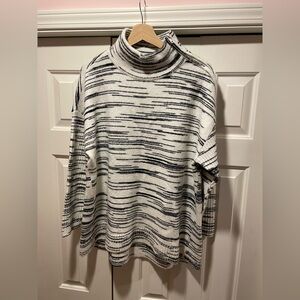TALBOTS plus size mock neck sweater